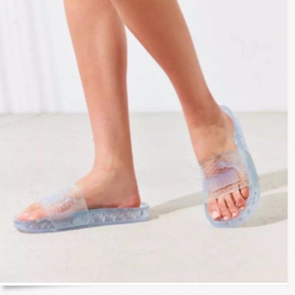 Puma Womens Fenty by Rihanna White Jelly Slide